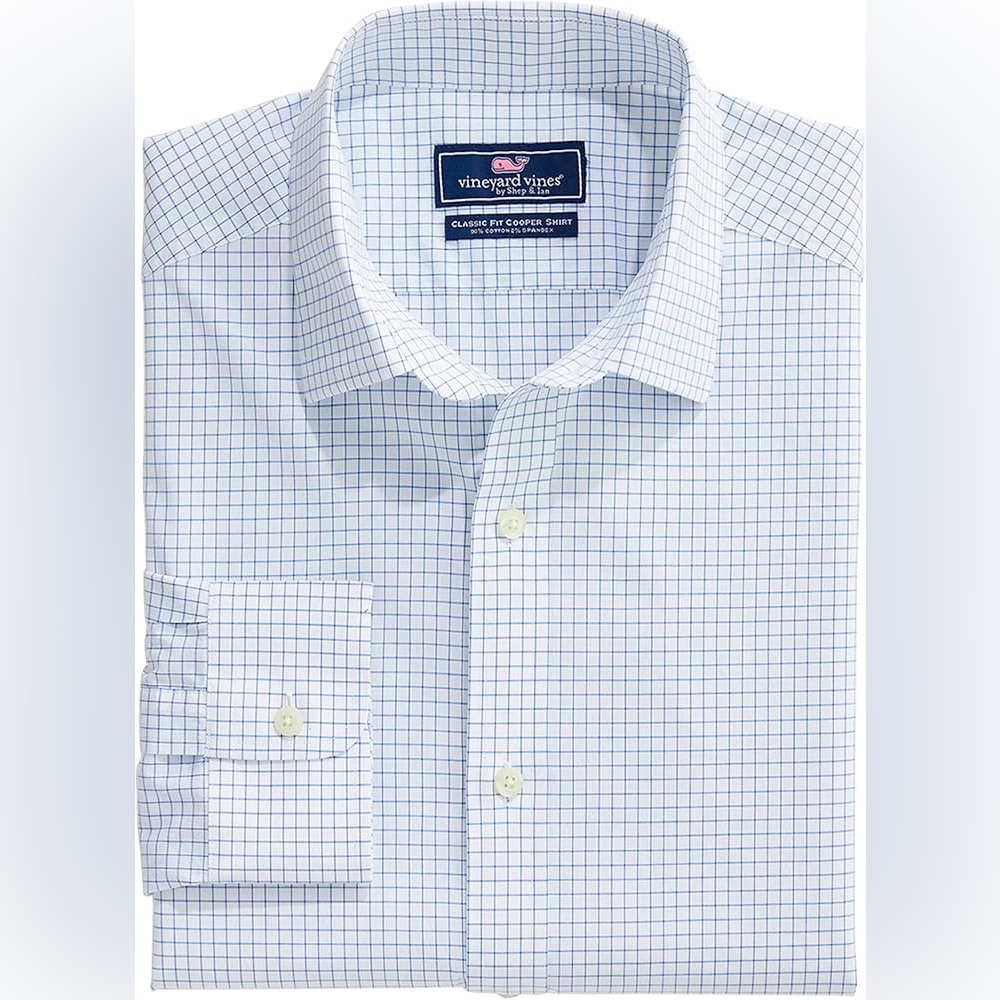 Vineyard Vines Men’s Classic Fit Cooper Shirt, XXL, EUC